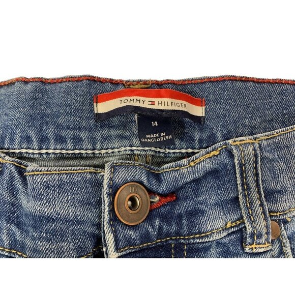 Tommy Hilfiger Girls Denim Jeans - Picture 3 of 7